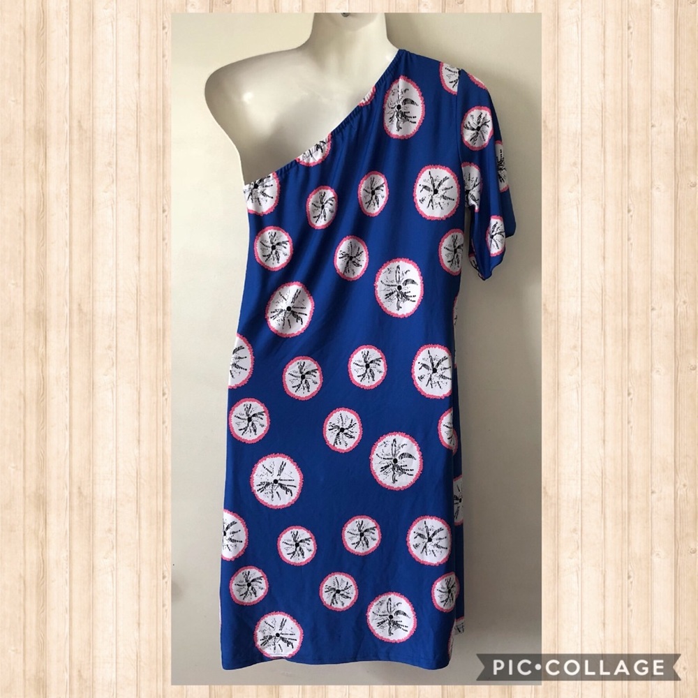 Boutique-Tracy Negoshian Tammy Sandy dollars dress - Picture 4 of 8